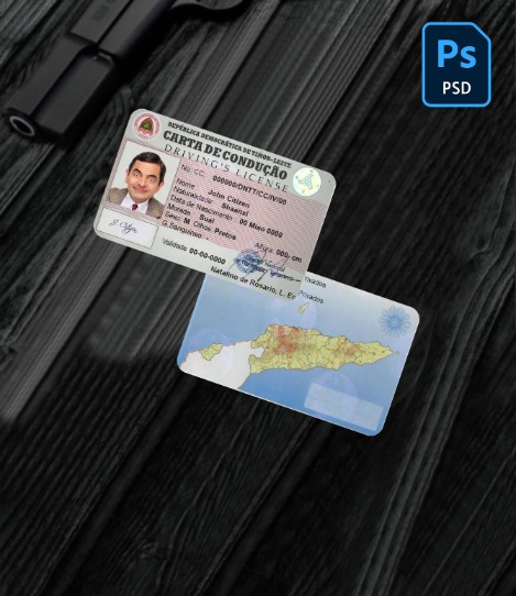 Timor-Leste driving license PSD